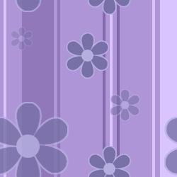 Цветочно-полосатый фиолетовый бесшовный фон